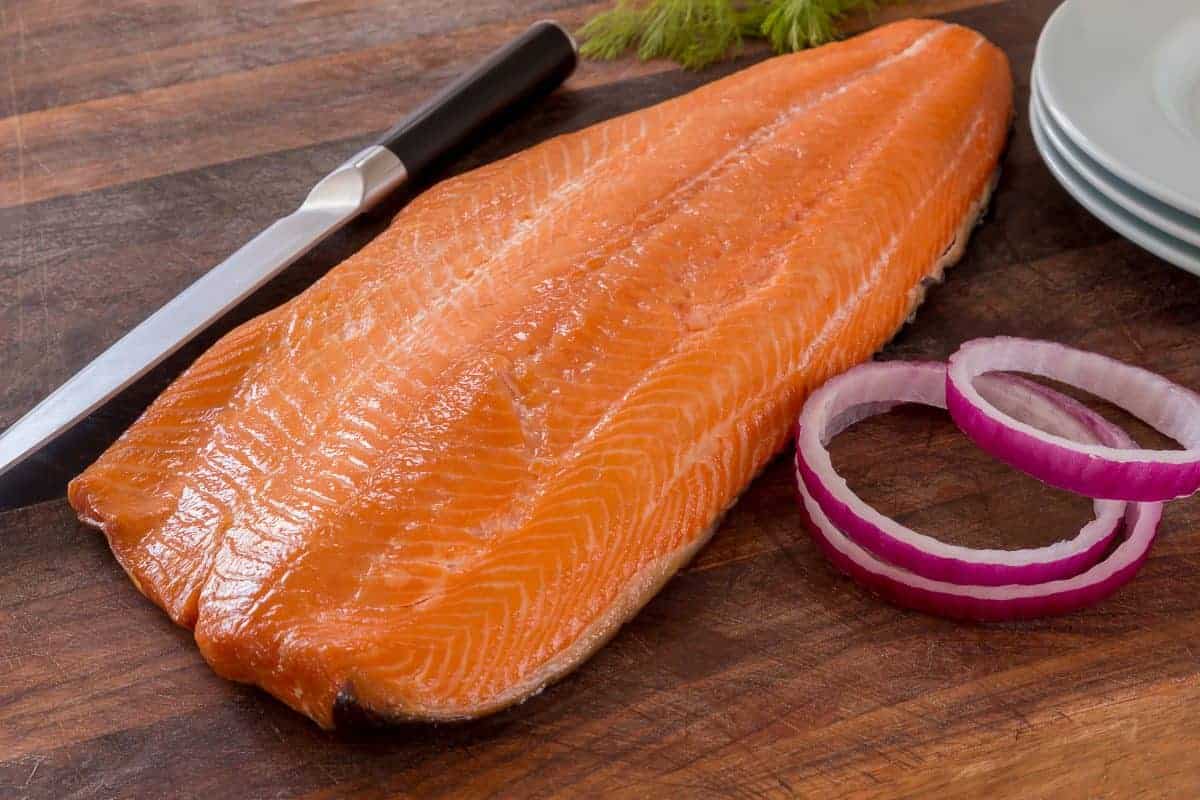 Kippered Salmon Water Dog Smoke House